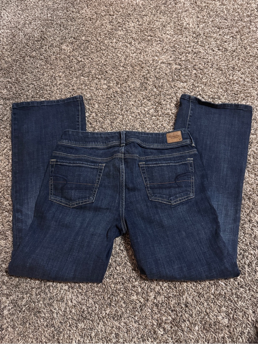 American Eagle Dark Blue Women's Jeans - Original Bootcut